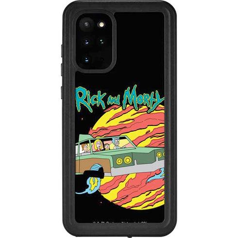 Adult Swim Rick and Morty Family Wagon Galaxy S20 Plus Waterproof Case