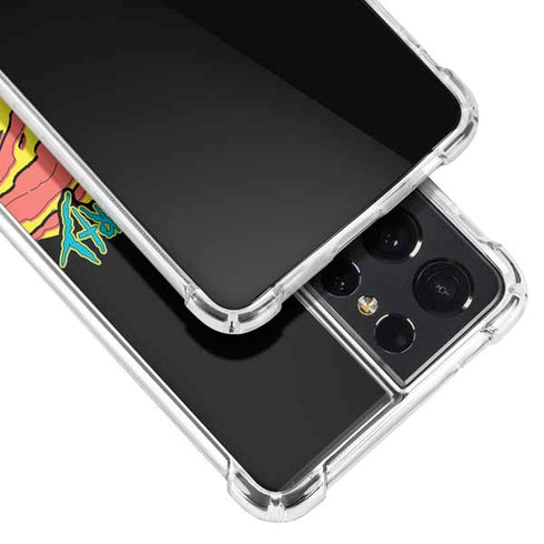 Adult Swim Rick and Morty Family Wagon Galaxy S21 Ultra 5G Clear Case