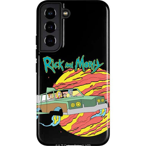 Adult Swim Rick and Morty Family Wagon Galaxy S22 Pro Case