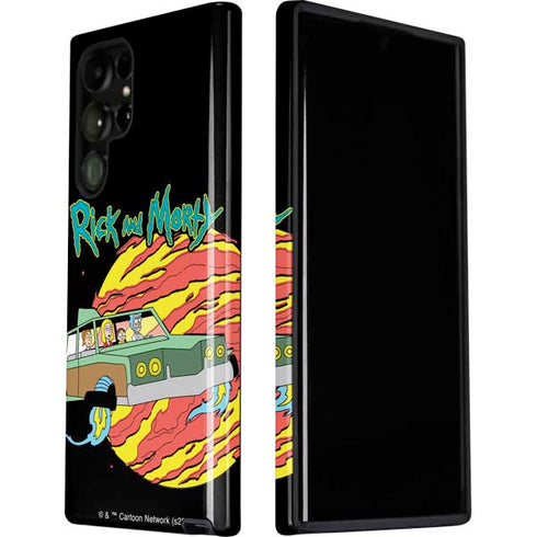 Adult Swim Rick and Morty Family Wagon Galaxy S22 Ultra Pro Case