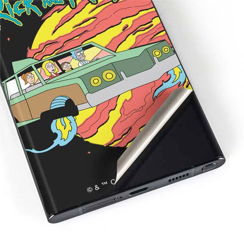 Adult Swim Rick and Morty Family Wagon Galaxy S22 Ultra Skin