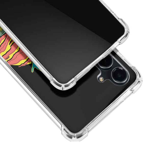 Adult Swim Rick and Morty Family Wagon Galaxy S23 FE Clear Case