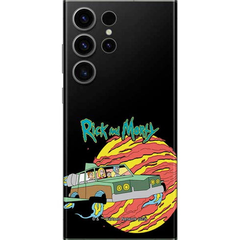 Adult Swim Rick and Morty Family Wagon Galaxy S23 Ultra Skin