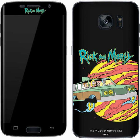 Adult Swim Rick and Morty Family Wagon Galaxy S7 Skin