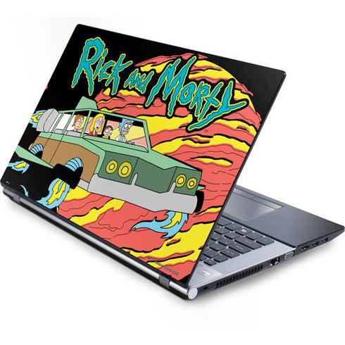 Adult Swim Rick and Morty Family Wagon Generic Laptop Skin