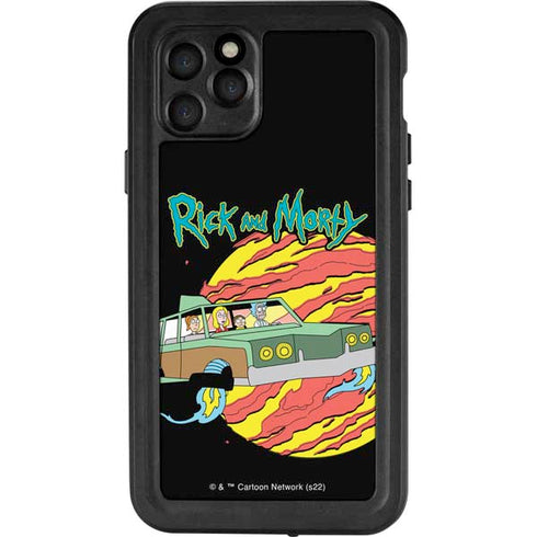 Adult Swim Rick and Morty Family Wagon iPhone 11 Pro Waterproof Case