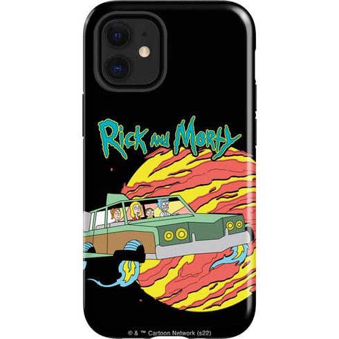 Adult Swim Rick and Morty Family Wagon iPhone 12 Mini Impact Case