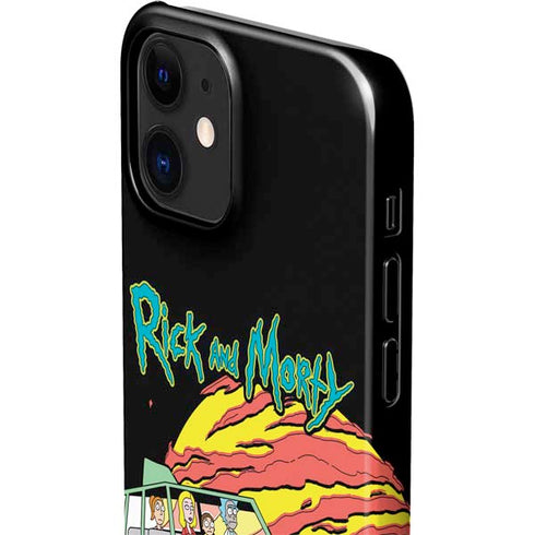 Adult Swim Rick and Morty Family Wagon iPhone 12 Mini Lite Case
