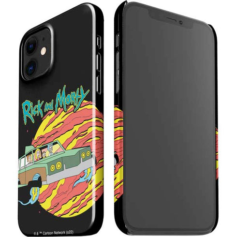 Adult Swim Rick and Morty Family Wagon iPhone 12 Mini Lite Case