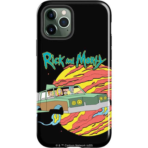 Adult Swim Rick and Morty Family Wagon iPhone 12 Pro Impact Case
