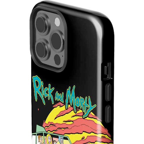 Adult Swim Rick and Morty Family Wagon iPhone 15 Pro Max Impact Case