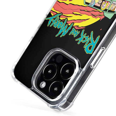 Adult Swim Rick and Morty Family Wagon iPhone 14 Pro Max MagSafe Case