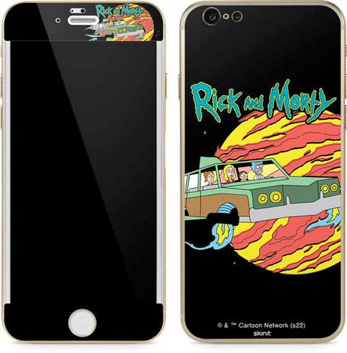 Adult Swim Rick and Morty Family Wagon iPhone 6/6s Skin