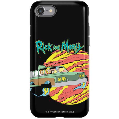 Adult Swim Rick and Morty Family Wagon iPhone SE (2nd & 3rd Gen) Pro Case