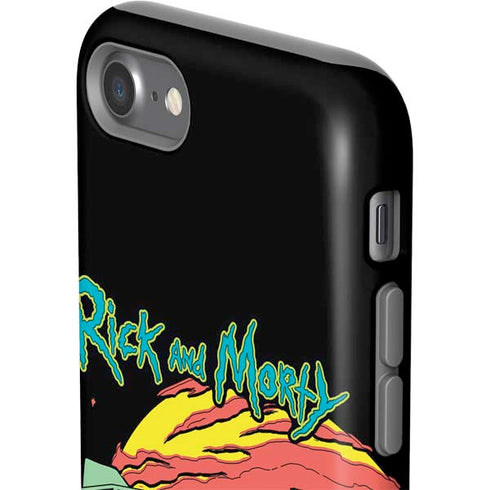 Adult Swim Rick and Morty Family Wagon iPhone SE (2nd & 3rd Gen) Pro Case