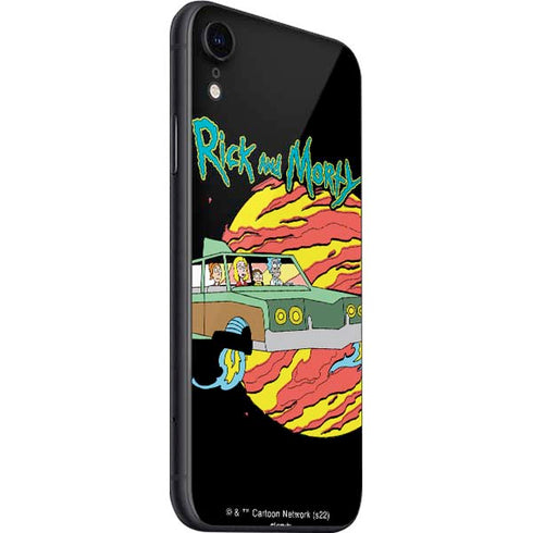 Adult Swim Rick and Morty Family Wagon iPhone SE (2nd & 3rd Gen) Skin