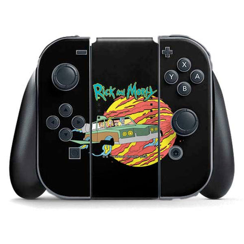Adult Swim Rick and Morty Family Wagon Nintendo Switch (2017-2021) Joy-Con Controller Skin