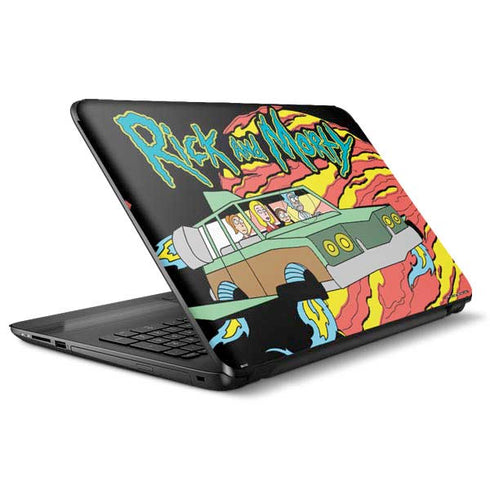 Adult Swim Rick and Morty Family Wagon HP Notebook Skin
