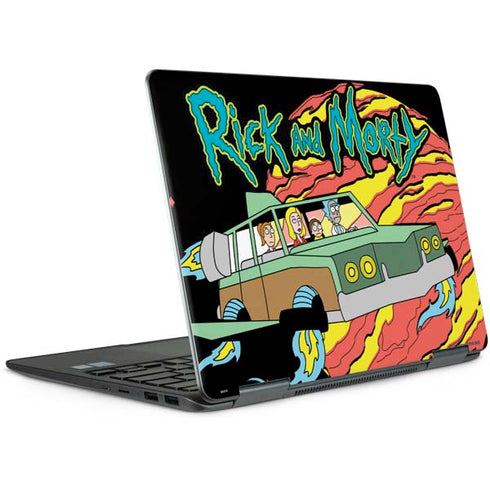 Adult Swim Rick and Morty Family Wagon Notebook 9 Pro 13in (2017) Skin