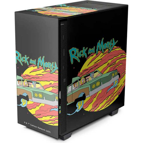 Adult Swim Rick and Morty Family Wagon NZXT H510 Compact ATX Mid-Tower Case Skin
