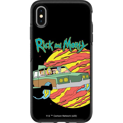 Adult Swim Rick and Morty Family Wagon Otterbox Symmetry iPhone Skin