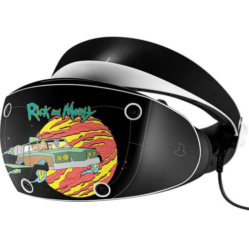 Adult Swim Rick and Morty Family Wagon PlayStation VR2 Skin