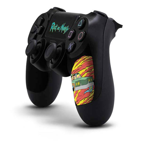 Adult Swim Rick and Morty Family Wagon PS4 Controller Skin