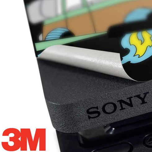 Adult Swim Rick and Morty Family Wagon PS4 Slim Skin