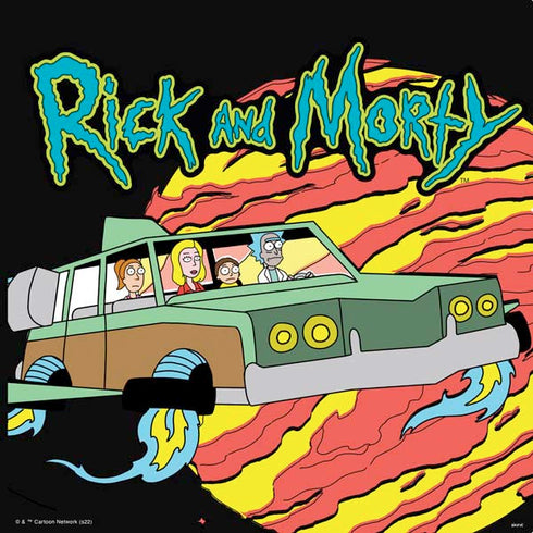 Adult Swim Rick and Morty Family Wagon PS4 Slim Skin