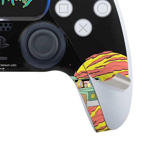 Adult Swim Rick and Morty Family Wagon PS5 Slim Digital Edition Bundle Skin
