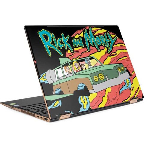 Adult Swim Rick and Morty Family Wagon HP Spectre Skin