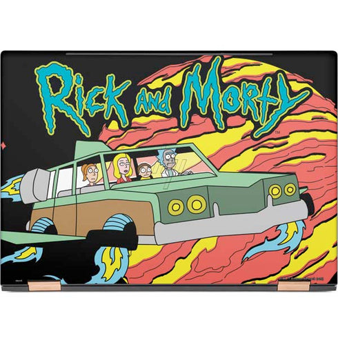 Adult Swim Rick and Morty Family Wagon HP Spectre Skin