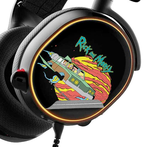 Adult Swim Rick and Morty Family Wagon SteelSeries Arctis 3 Skin