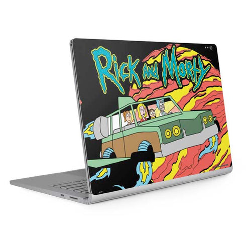 Adult Swim Rick and Morty Family Wagon Surface Book 2 13.5in Skin
