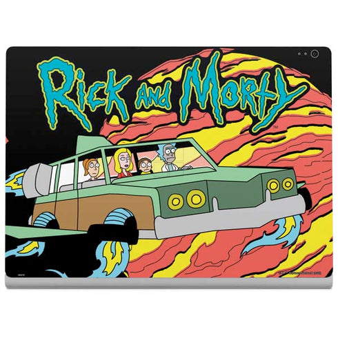 Adult Swim Rick and Morty Family Wagon Surface Book 2 13.5in Skin