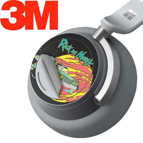 Adult Swim Rick and Morty Family Wagon Surface Headphones Skin