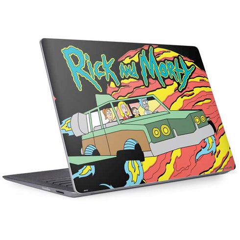 Adult Swim Rick and Morty Family Wagon Surface Laptop 2 Skin