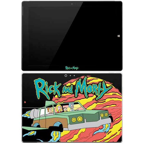 Adult Swim Rick and Morty Family Wagon Surface Pro 3 Skin