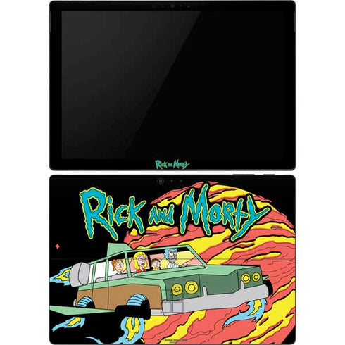 Adult Swim Rick and Morty Family Wagon Surface Pro 6 Skin