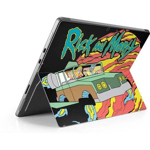 Adult Swim Rick and Morty Family Wagon Surface Pro 8 Skin