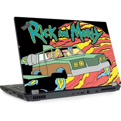 Adult Swim Rick and Morty Family Wagon Lenovo ThinkPad Skin