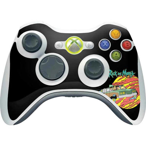 Adult Swim Rick and Morty Family Wagon Xbox 360 Wireless Controller Skin