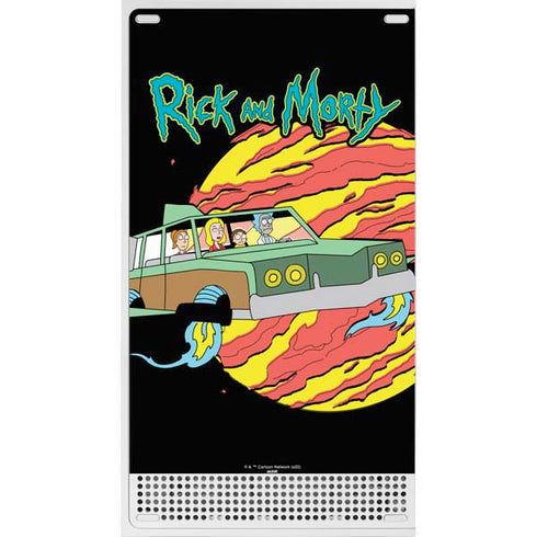 Adult Swim Rick and Morty Family Wagon Xbox Series S Console Skin