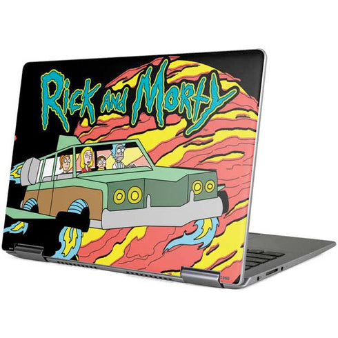 Adult Swim Rick and Morty Family Wagon Yoga 710 14in Skin