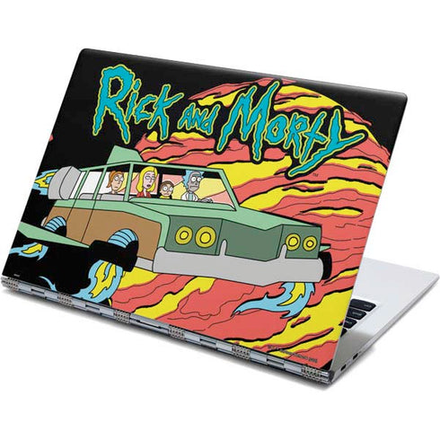 Adult Swim Rick and Morty Family Wagon Yoga 910 2-in-1 14in Touch-Screen Skin