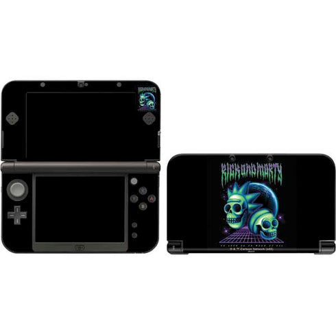 Adult Swim Rick and Morty Neon Skulls 3DS XL 2015 Skin