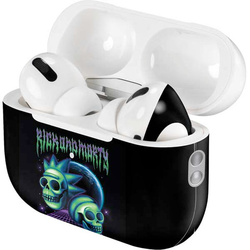 Adult Swim Rick and Morty Neon Skulls AirPods Pro 2nd Gen Skin