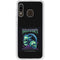 Adult Swim Rick and Morty Neon Skulls Galaxy A20 Clear Case