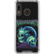Adult Swim Rick and Morty Neon Skulls Galaxy A30 Clear Case