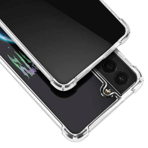 Adult Swim Rick and Morty Neon Skulls Galaxy S21 Plus 5G Clear Case